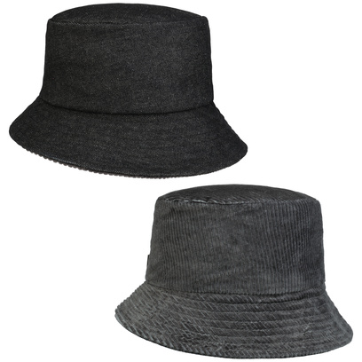 Cord Denim Bucket Wendehut by bedacht