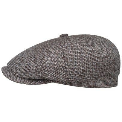 Hatteras Winhall Silk Flatcap by Stetson
