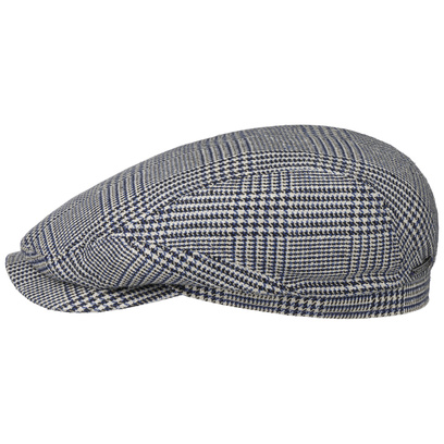 Hardwick Houndstooth Flatcap by Stetson