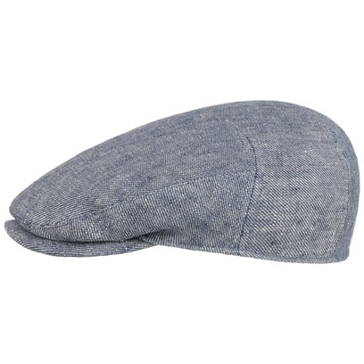 Summer Linen Driver Flatcap by Stetson