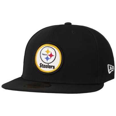 59Fifty Round Logo Steelers Cap by New Era