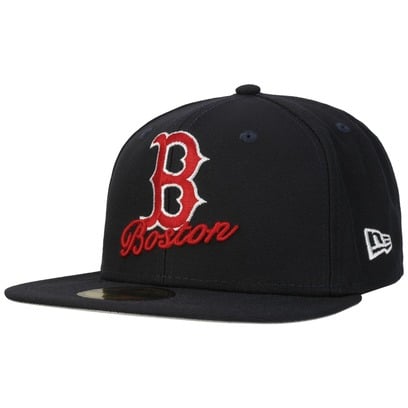 59Fifty Script Team Red Sox Cap by New Era