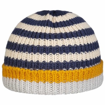 Twotone Cuff Kids Strickmütze