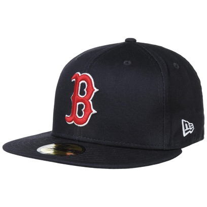 59Fifty MLB Red Sox Side Patch Cap by New Era