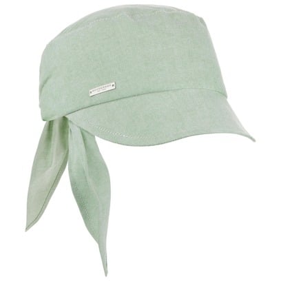 Cotton Chambray Damencap by Seeberger