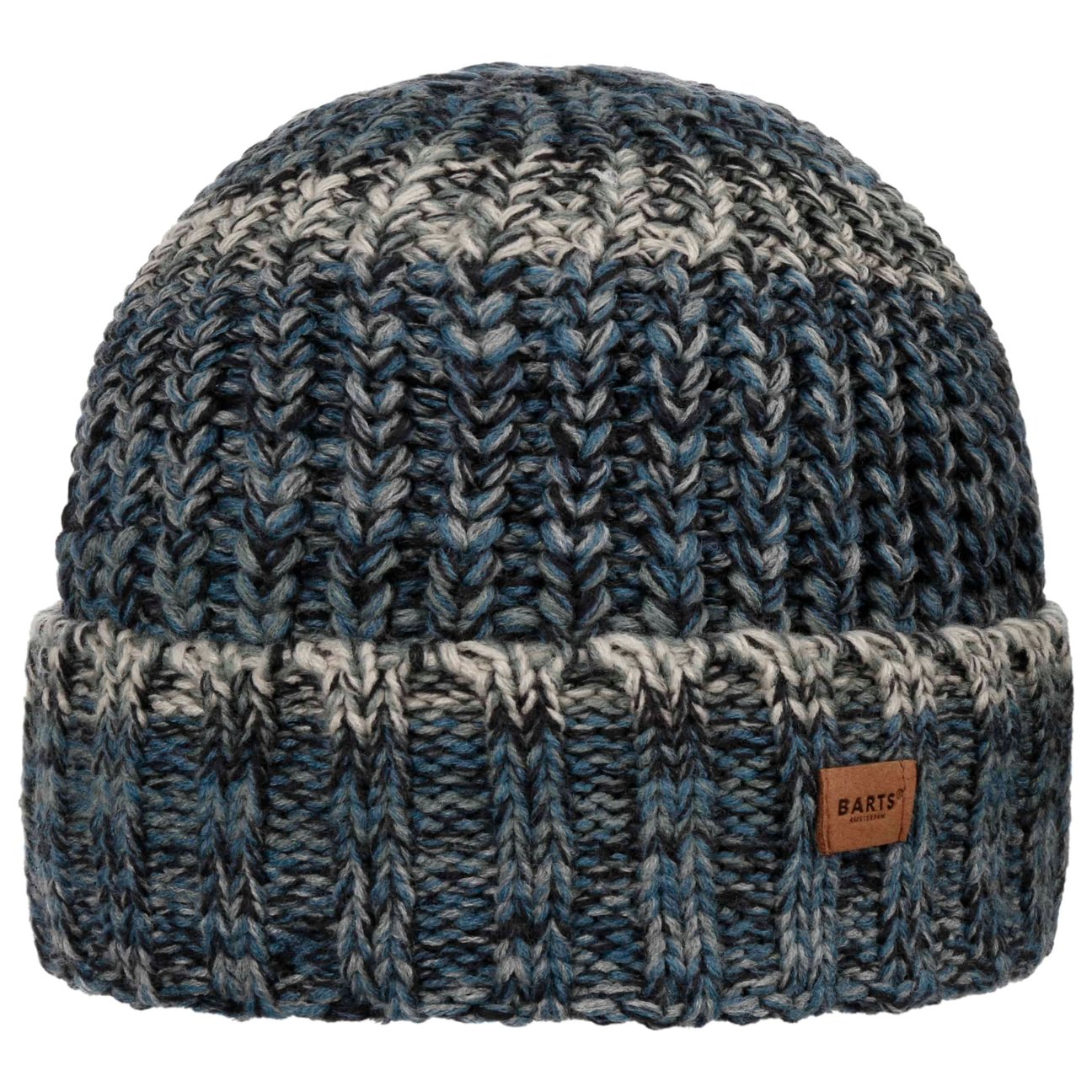 Barts, Herren, Mütze, Akotan Beanie Navy, Blau, Grau, (One Size) - Bild 4
