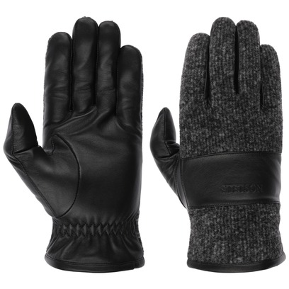 Jersey Conductive Nappalederhandschuhe by Stetson