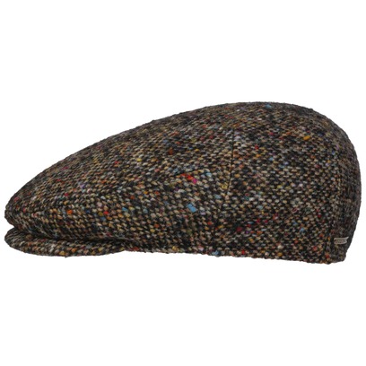 Colour Spots Driver Flatcap by Stetson