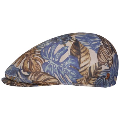 Printed Leather Flatcap by Alfonso D�Este