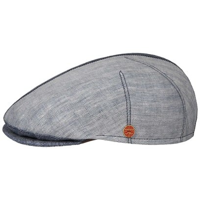Jasper Twotone Leinen Flatcap by Mayser