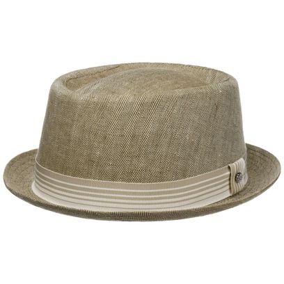 Herringbone Pork Pie Stoffhut by Lierys