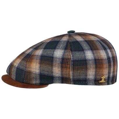 Candiso Check Flatcap by Lierys Gold
