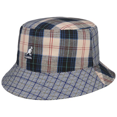 Plaid Mashup Bucket Fischerhut by Kangol