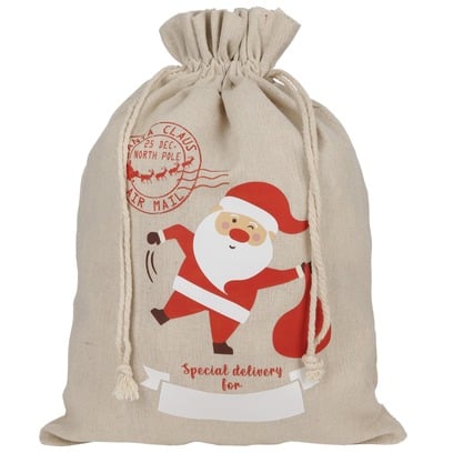 Geschenkbeutel Nikolaus 30 cm x 40 cm