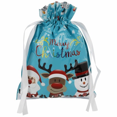 Geschenkt�te Mehrweg Merry Christmas 24 cm x 32 cm