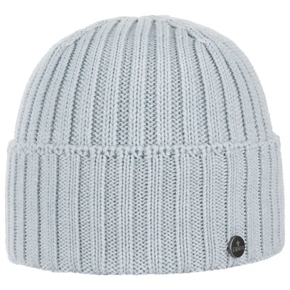 Merino Strickmütze mit Umschlag by Lierys