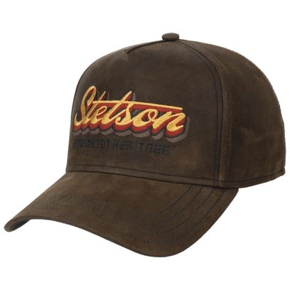 Oily Goat Suede Cap by Stetson