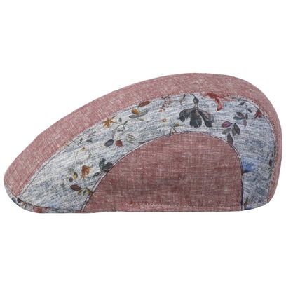 Floral Side Panel Flatcap