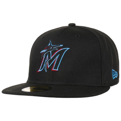 59Fifty Perf Emea Marlins Cap by New Era