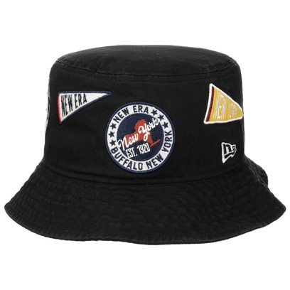 All-Over Patch Bucket Stoffhut by New Era