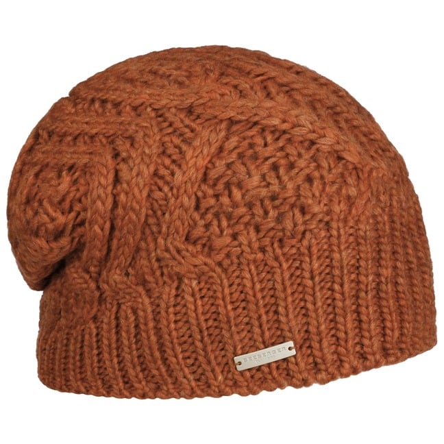 Seeberger Salevia Multicolour Headsock – Oversize Strickmütze Mit Fleecefutter Für Damen
