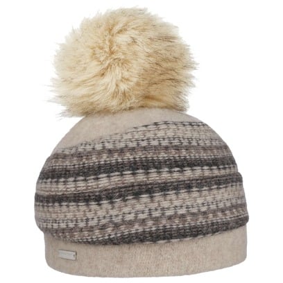 Faux Fur Pom Walkm�tze by Seeberger