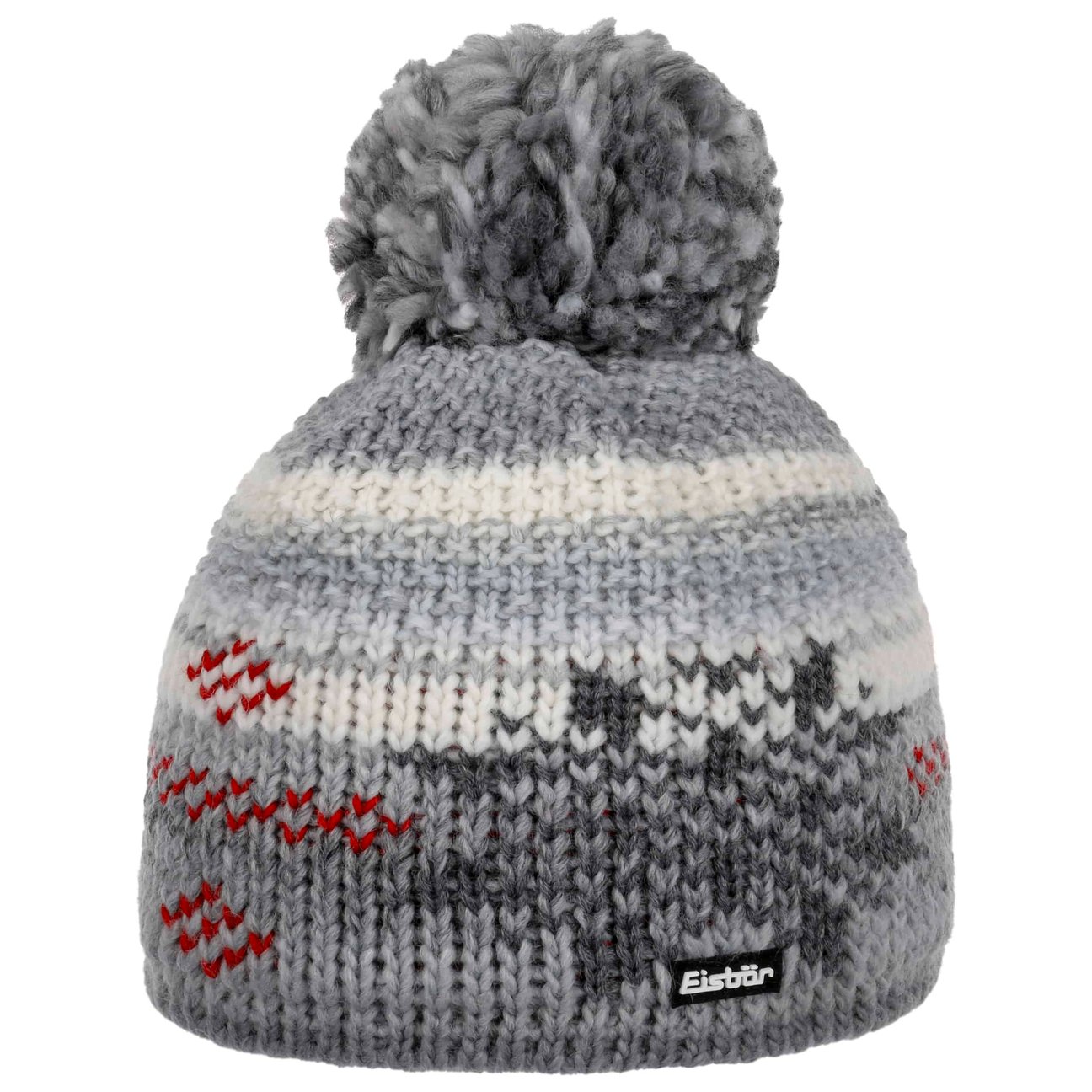Eisbär Unisex Grau Ike Pompon Beanie By - Bild 2