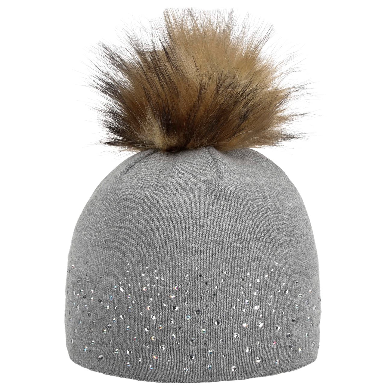 Eisbär Damen Grau Nalin Lux Crystal Beanie By - Bild 2