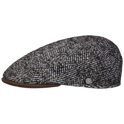 Bertonico Herringbone Flatcap by Lierys