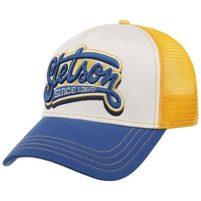Lettering Trucker Cap by Stetson