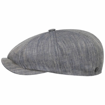 Herringbone Leinen Ballonmütze by Lierys