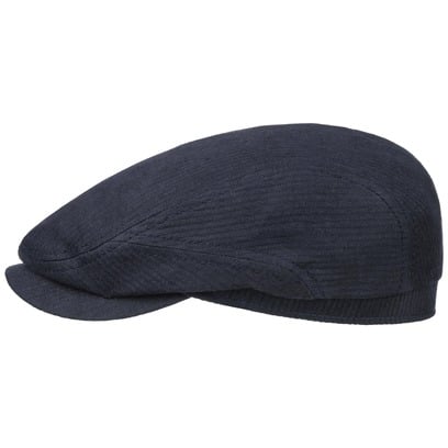 Kelso Driver Leinen Flatcap by Stetson