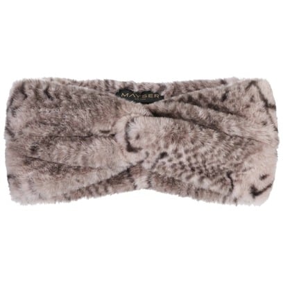 Rita Rosé Fake Fur Stirnband by Mayser