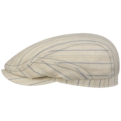 Ledford Driver Leinen Flatcap by Stetson