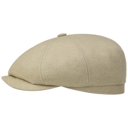 Hatteras Sustainable Twill Flatcap by Stetson