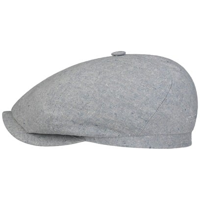 Sustainable Hanover 6 Panel Flatcap by Stetson