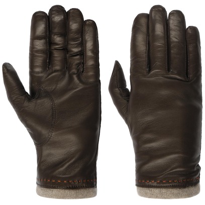 Jumia Lederhandschuhe mit Kaschmir by Caridei