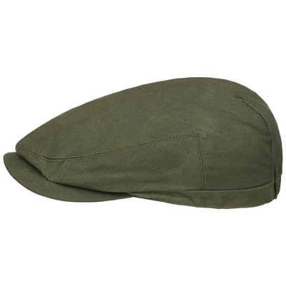 Waxed Cotton Flatcap by Lipodo