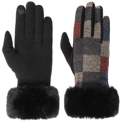 Colour Checks Touch Damenhandschuhe by Lipodo