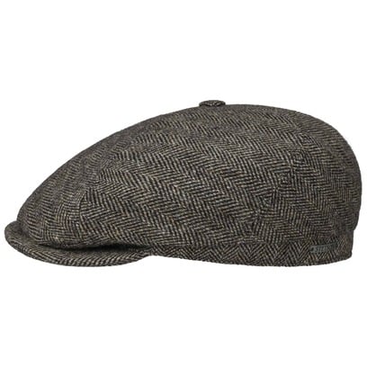 Brooklin Classic Herringbone Flatcap by Stetson