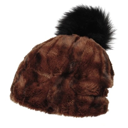 Fake Fur Bommelm�tze by Gebeana