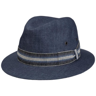 Denim Traveller Leinenhut by Lierys