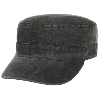Washed Cotton Army Cap by Lipodo