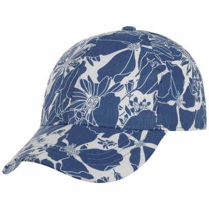 Twotone Flower Print Cap by Lipodo
