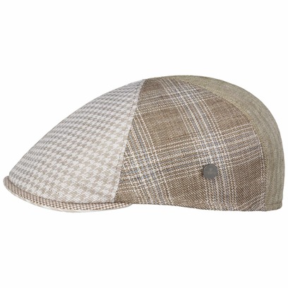 6 Panel Patchwork Flatcap by Lierys