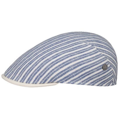 Twotone Stripes Flatcap by Lierys