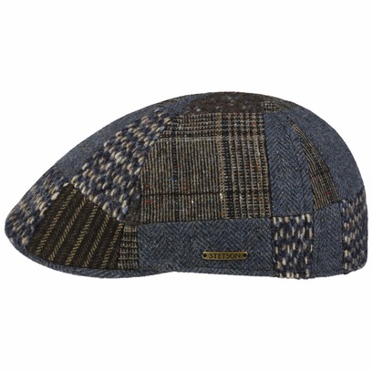 Texas Wool Mix Patchwork Flatcap by Stetson