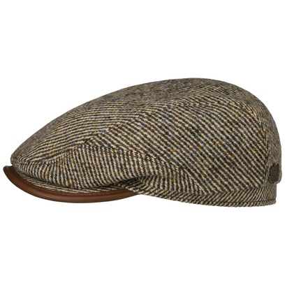 Lifton Wool Driver Flatcap by Stetson