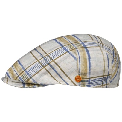 Sidney Amsterdam Check Flatcap by Mayser