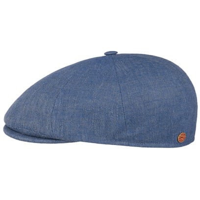 Wallace Leinen Flatcap by Mayser